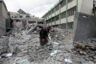Gaza municipal building bombed