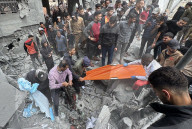 Gaza municipal building bombed