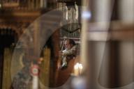 Easter Mass in Gaza church