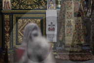 Easter Mass in Gaza church