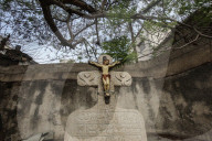 Easter Mass in Gaza church