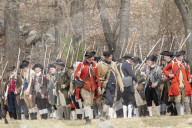 First battles of the American Revolution reenactment