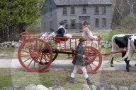 First battles of the American Revolution reenactment