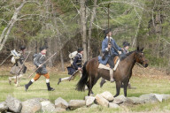 First battles of the American Revolution reenactment