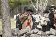 First battles of the American Revolution reenactment