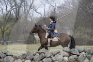 First battles of the American Revolution reenactment
