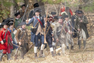 First battles of the American Revolution reenactment