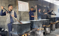 Gaza food distribution