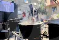 Gaza food distribution
