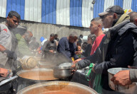 Gaza food distribution