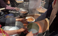 Gaza food distribution