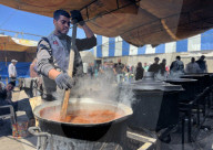 Gaza food distribution