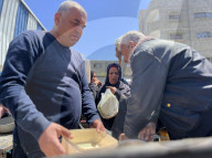 Gaza food distribution