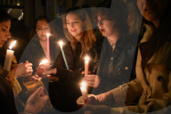 Greek Orthodox in Paris celebrate Resurrection
