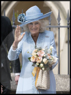 UK Royals at Easter Sunday church service