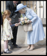 UK Royals at Easter Sunday church service