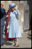 UK Royals at Easter Sunday church service