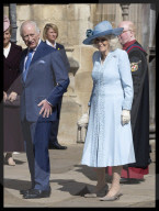 UK Royals at Easter Sunday church service