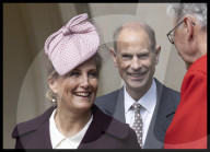 UK Royals at Easter Sunday church service