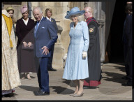 UK Royals at Easter Sunday church service