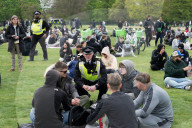 The annual 420 gathering in Hyde Park, London, Great Britain 
20th April 2025