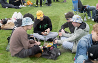 The annual 420 gathering in Hyde Park, London, Great Britain 
20th April 2025