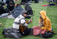 The annual 420 gathering in Hyde Park, London, Great Britain 
20th April 2025
