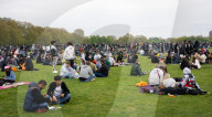 The annual 420 gathering in Hyde Park, London, Great Britain 
20th April 2025