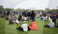 The annual 420 gathering in Hyde Park, London, Great Britain 
20th April 2025