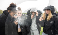 The annual 420 gathering in Hyde Park, London, Great Britain 
20th April 2025