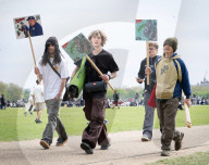 The annual 420 gathering in Hyde Park, London, Great Britain 
20th April 2025