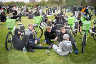 The annual 420 gathering in Hyde Park, London, Great Britain 
20th April 2025