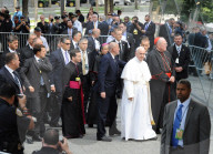 Pope Francis conducts service at 9/11 Memorial and Museum