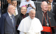 Pope Francis conducts service at 9/11 Memorial and Museum