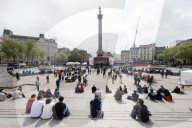 St George’s Day celebrations at Trafalgar Square, London, Great Britain 
21st April 2025
