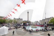 St George’s Day celebrations at Trafalgar Square, London, Great Britain 
21st April 2025