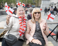 St George’s Day celebrations at Trafalgar Square, London, Great Britain 
21st April 2025