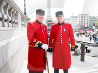 St George’s Day celebrations at Trafalgar Square, London, Great Britain 
21st April 2025