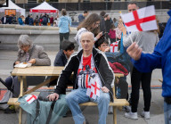 St George’s Day celebrations at Trafalgar Square, London, Great Britain 
21st April 2025