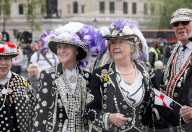 St George’s Day celebrations at Trafalgar Square, London, Great Britain 
21st April 2025