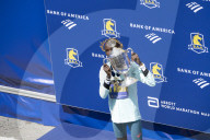 John Korir of Kenya wins Boston Marathon