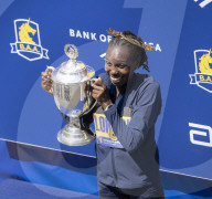 Kenya's Sharon Lokedi wins Boston Marathon