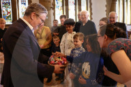 Prime Minister Keir Starmer visits St Andrews Church