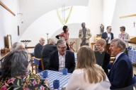 Prime Minister Keir Starmer visits St Andrews Church