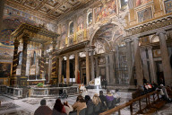 NEWS - Basilika Santa Maria Maggiore, wo Papst Franziskus begraben werden möchte