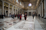 NEWS - Basilika Santa Maria Maggiore, wo Papst Franziskus begraben werden möchte