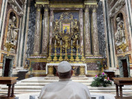 NEWS - Basilika Santa Maria Maggiore, wo Papst Franziskus begraben werden möchte