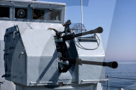 Ukrainian Navy on patrol in Black Sea off Odesa coast