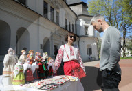 Folk crafts fair at Saint Sophia of Kyiv