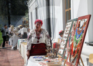 Folk crafts fair at Saint Sophia of Kyiv